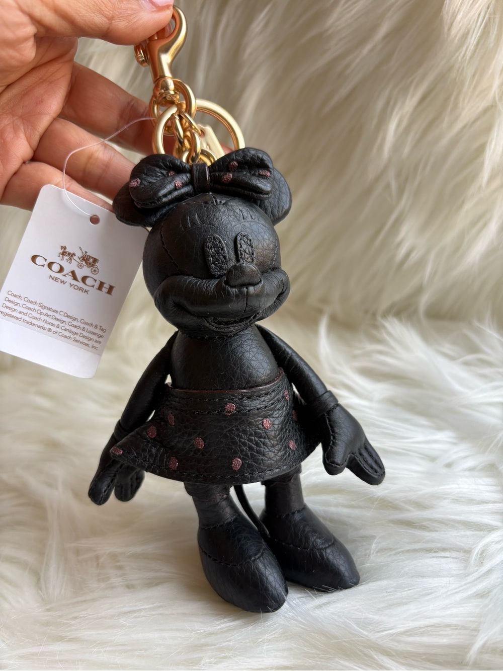 AUTHENTIC Disney x COACH Minnie Mouse Doll Bag